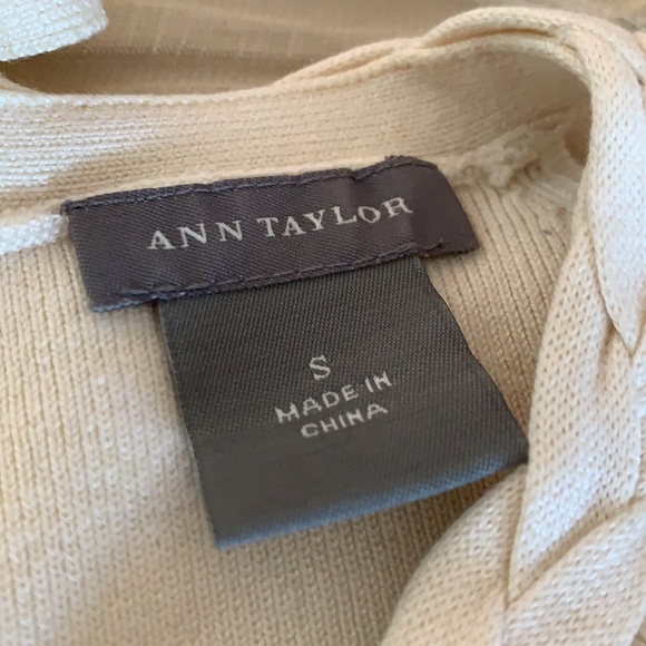 Ann Taylor Halter sweater tank - Picture 3 of 4